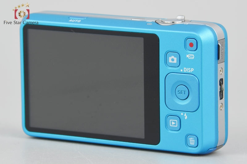 Very Good!! Casio EXILIM EX-Z800 Hawaiian Blue 14.1 MP Digital Camera w/ Box