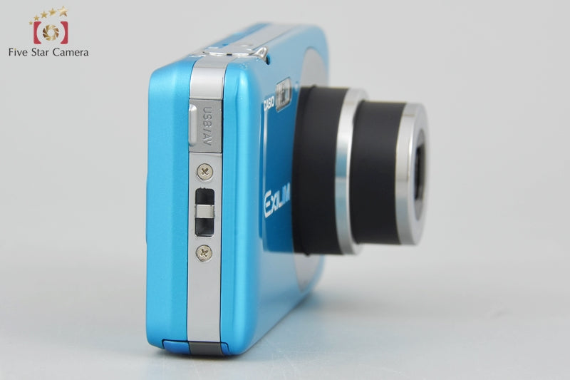 Very Good!! Casio EXILIM EX-Z800 Hawaiian Blue 14.1 MP Digital Camera w/ Box