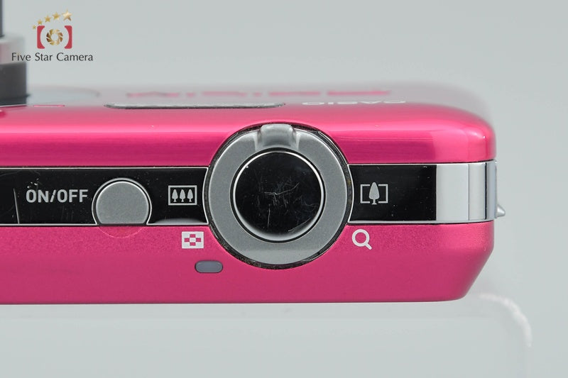 Casio EXILIM EX-Z800 Cherry Pink 14.1 MP Digital Camera [Very Good]