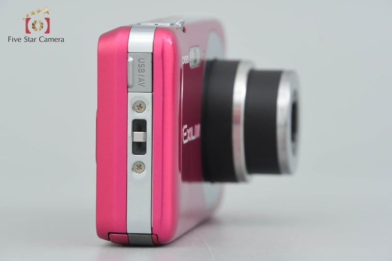 Casio EXILIM EX-Z800 Cherry Pink 14.1 MP Digital Camera [Very Good]