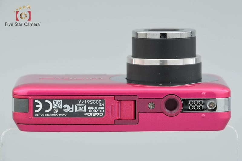 Casio EXILIM EX-Z800 Cherry Pink 14.1 MP Digital Camera [Very Good]