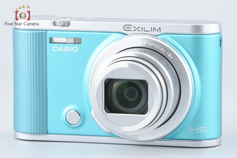 CASIO EXILIM EX-ZR1800 Blue 16.1 MP Digital Camera [Very Good]
