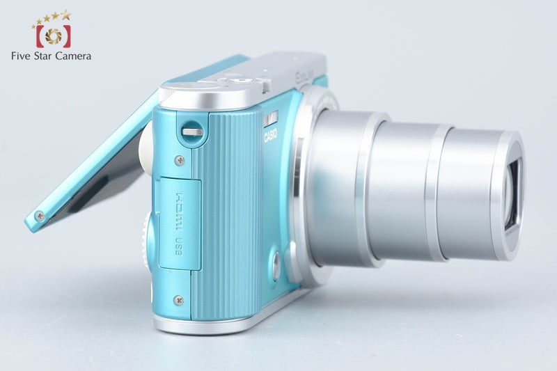 CASIO EXILIM EX-ZR1800 Blue 16.1 MP Digital Camera [Very Good]