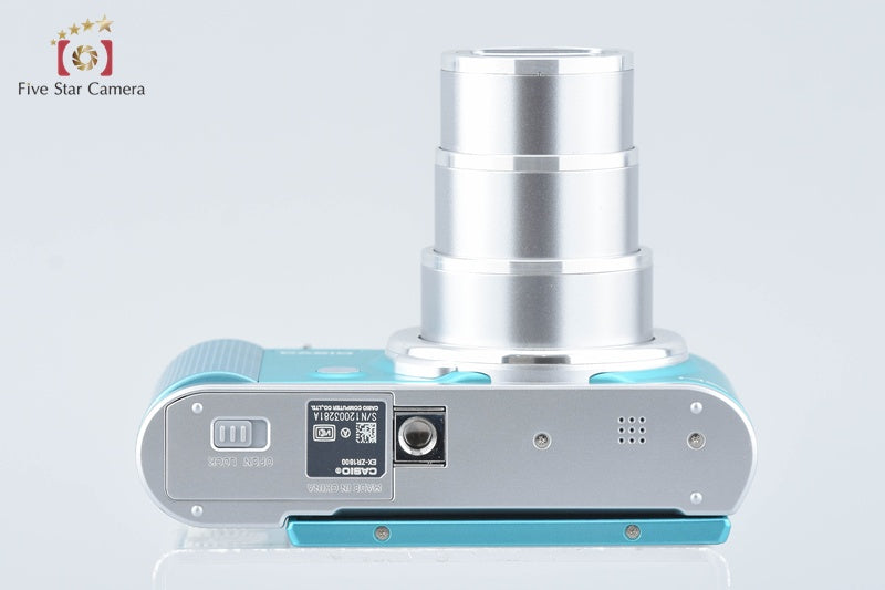 CASIO EXILIM EX-ZR1800 Blue 16.1 MP Digital Camera [Very Good]