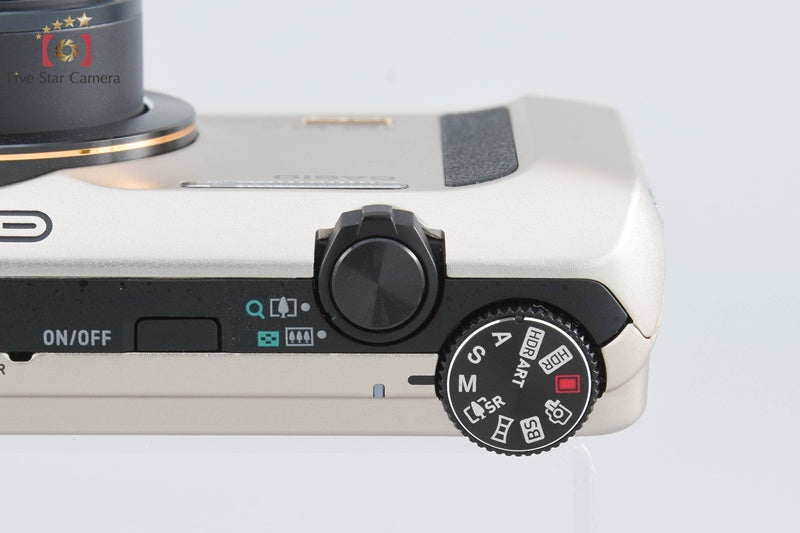 Casio HIGH SPEED EXILIM EX-ZR300 Gold 16.1 MP Digital Camera w/ Box [Very Good]