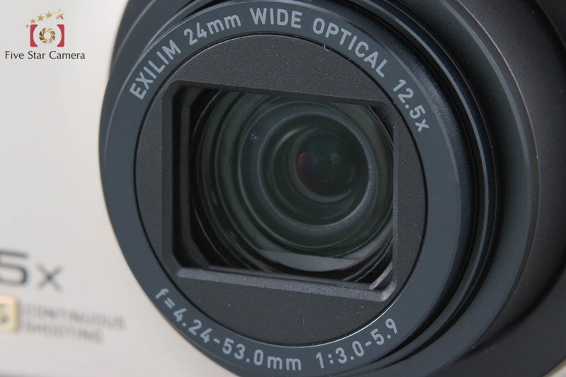 Casio HIGH SPEED EXILIM EX-ZR300 Gold 16.1 MP Digital Camera w/ Box [Very Good]