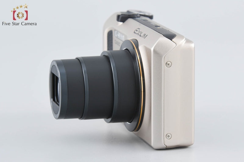 Casio HIGH SPEED EXILIM EX-ZR300 Gold 16.1 MP Digital Camera w/ Box [Very Good]