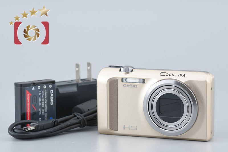 Casio HIGH SPEED EXILIM EX-ZR500 Gold 16.1 MP Digital Camera