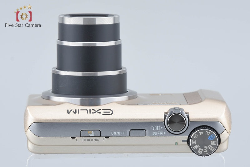 Casio HIGH SPEED EXILIM EX-ZR500 Gold 16.1 MP Digital Camera