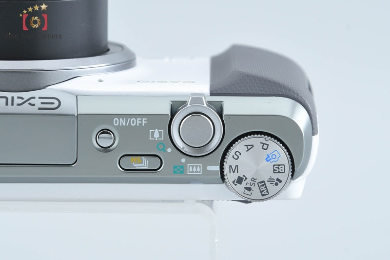 Casio HIGH SPEED EXILIM EX-ZR700 White 16.1 MP Digital Camera