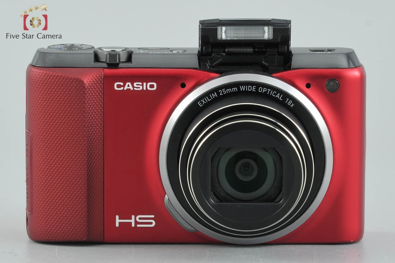 Casio HIGH SPEED EXILIM EX-ZR800 Red 16.1 MP Digital Camera w/ Box