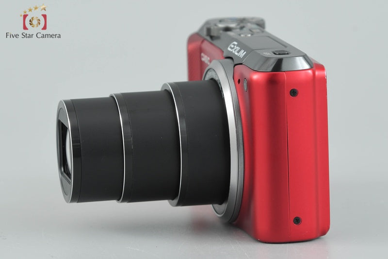 Casio HIGH SPEED EXILIM EX-ZR800 Red 16.1 MP Digital Camera w/ Box