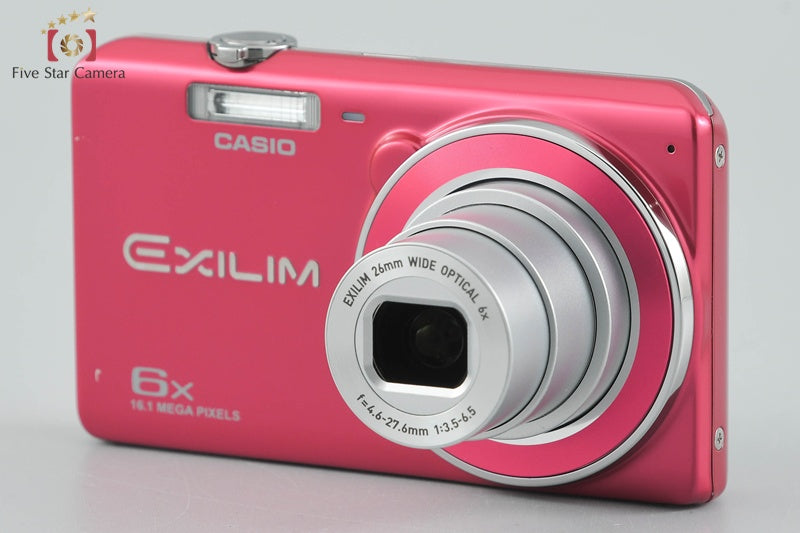 Casio EXILIM EX-ZS20 Red 16.1 MP Digital Camera [Excellent]