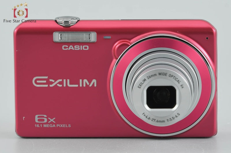 Casio EXILIM EX-ZS20 Red 16.1 MP Digital Camera [Excellent]