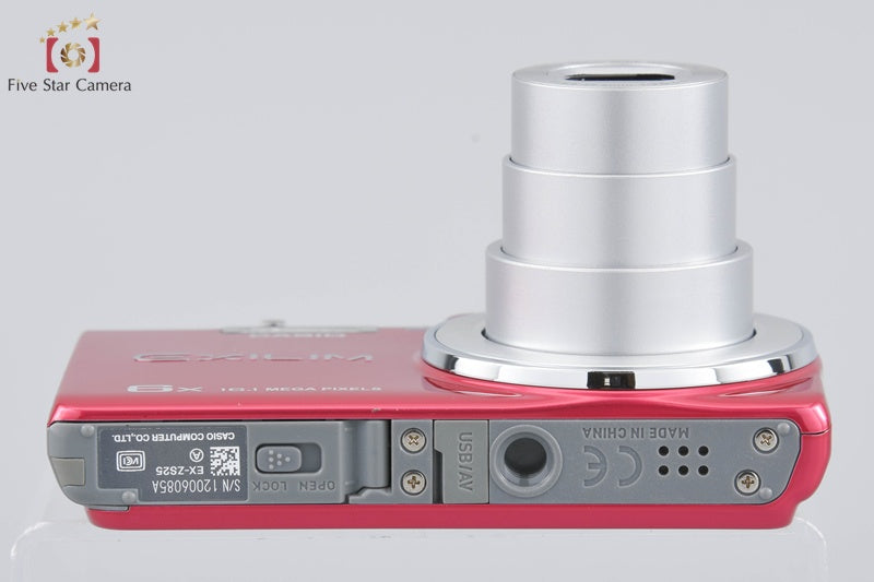 Casio EXILIM EX-ZS25 Red 16.1 MP Digital Camera [Very Good]