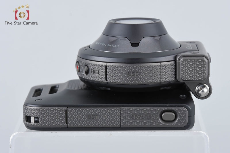 CASIO EXILIM EX-FR100 Black 10.2 MP Digital Camera [Near Mint]