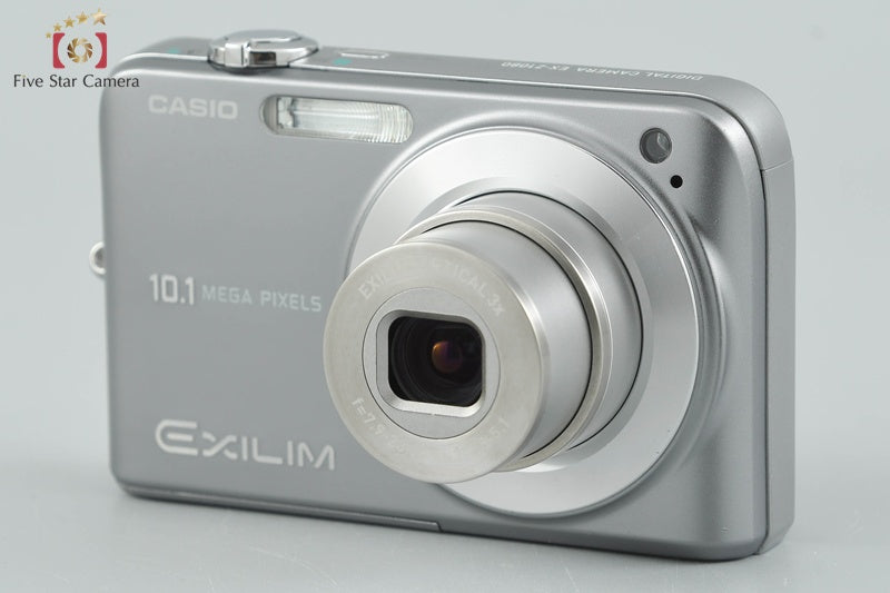 Casio EXILIM ZOOM EX-Z1080 Gray 10.1 MP Digital Camera w/ Box