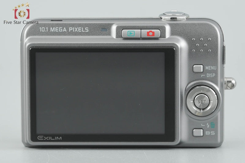 Casio EXILIM ZOOM EX-Z1080 Gray 10.1 MP Digital Camera w/ Box