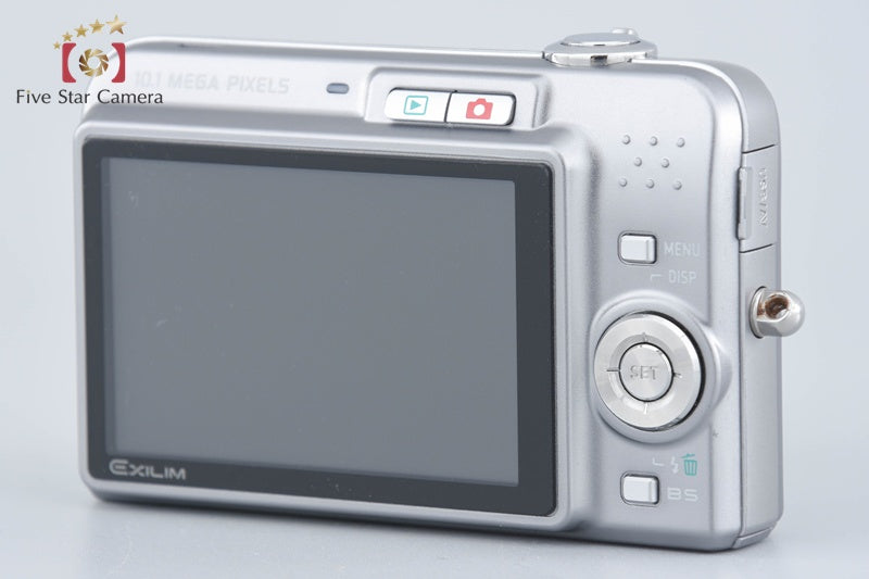 Casio EXILIM ZOOM EX-Z1080 Gray 10.1 MP Digital Camera w/ Box