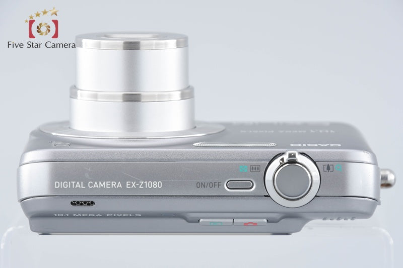 Casio EXILIM ZOOM EX-Z1080 Gray 10.1 MP Digital Camera w/ Box