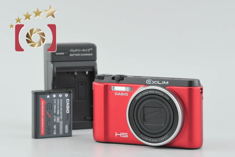 Casio HIGH SPEED EXILIM EX-ZR1000 Red 16.1 MP Digital Camera [Very Good]