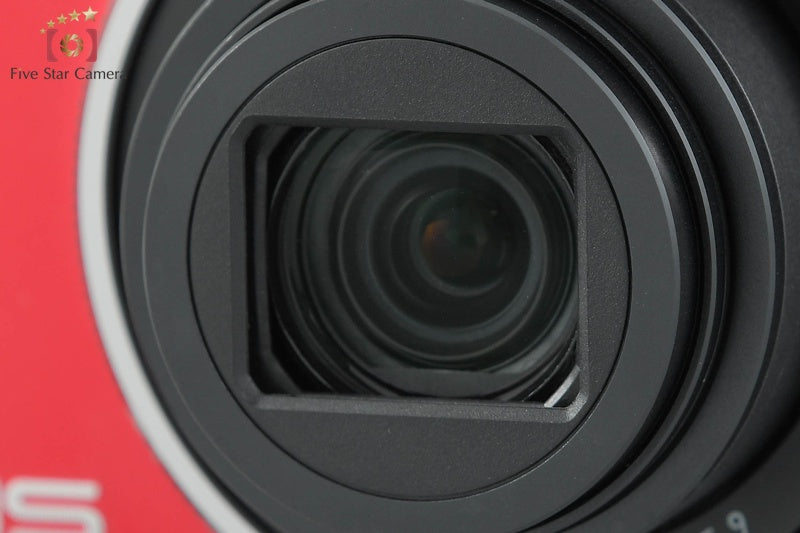 Casio HIGH SPEED EXILIM EX-ZR1000 Red 16.1 MP Digital Camera [Very Good]
