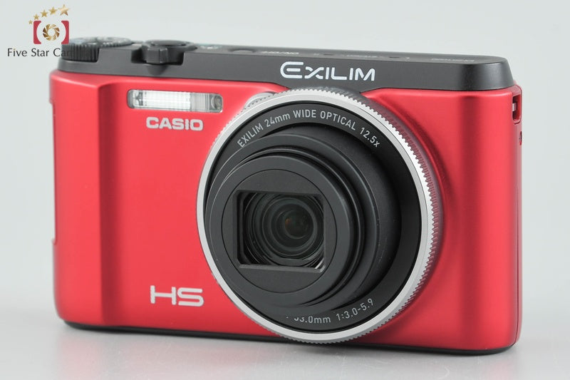 Casio HIGH SPEED EXILIM EX-ZR1000 Red 16.1 MP Digital Camera [Very Good]
