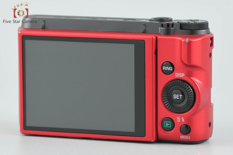 Casio HIGH SPEED EXILIM EX-ZR1000 Red 16.1 MP Digital Camera [Very Good]