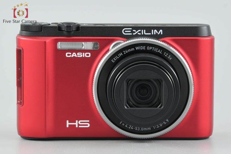 Casio HIGH SPEED EXILIM EX-ZR1000 Red 16.1 MP Digital Camera [Very Good]
