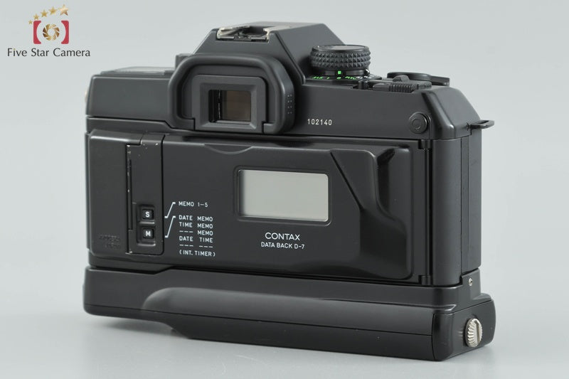 CONTAX 167MT 35mm SLR Film Camera Body w/ P-5 AA Battery Holder