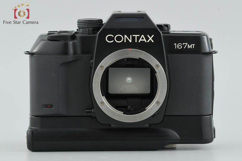 CONTAX 167MT 35mm SLR Film Camera Body w/ P-5 AA Battery Holder