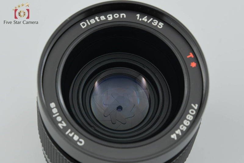 Very Good!! CONTAX Carl Zeiss Distagon 35mm f/1.4 T* MMG