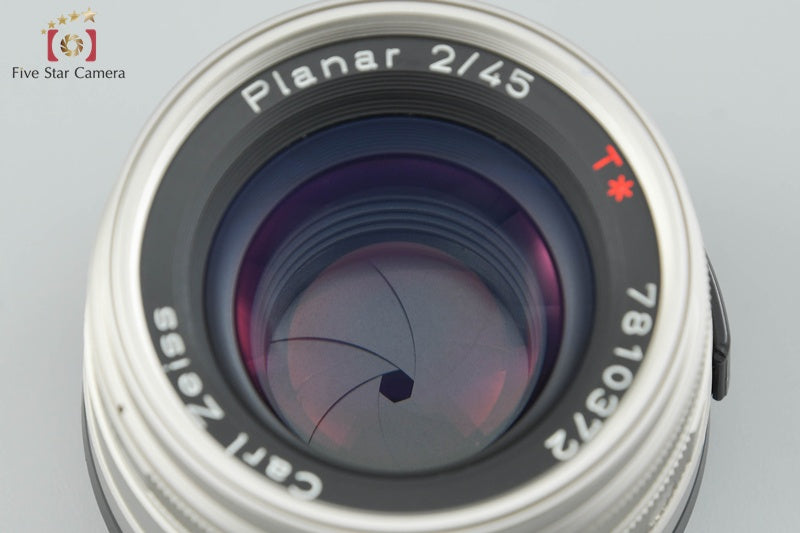 CONTAX Carl Zeiss Planar 45mm f/2 T* for G1 / G2 2025.11 Overhauled!