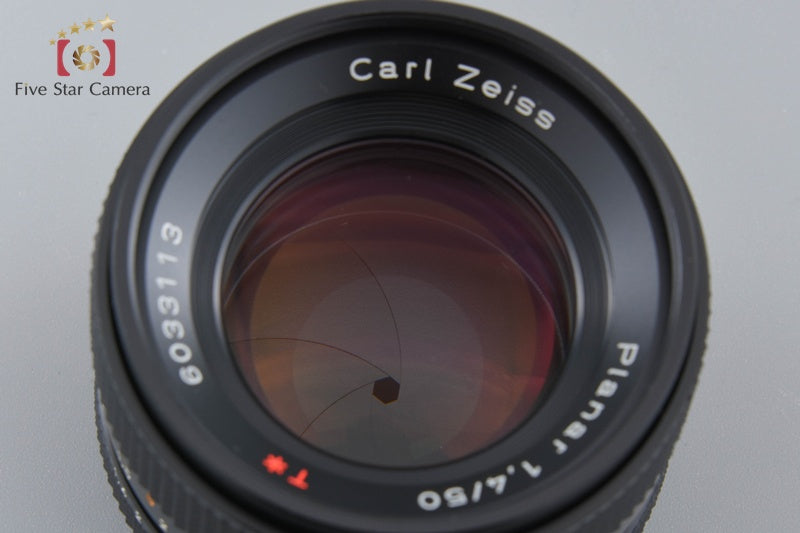 CONTAX Carl Zeiss Planar 50mm f/1.4 T* AEJ [Excellent]