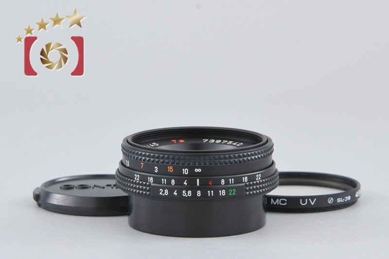 CONTAX Carl Zeiss Tessar 45mm f/2.8 T* MMJ [Near Mint]