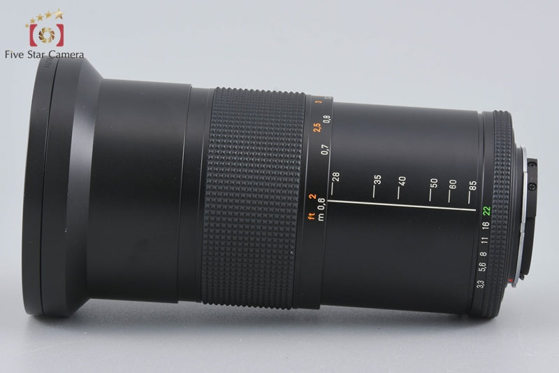 CONTAX Carl Zeiss Vario-Sonnar 28-85mm f/3.3-4.0 T* MMJ [Excellent]