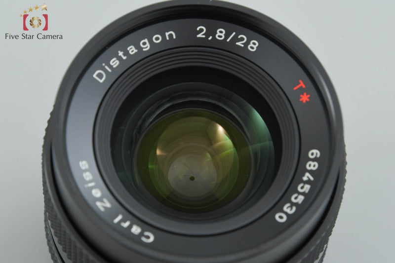 CONTAX Carl Zeiss Distagon 28mm f/2.8 T* MMJ 2025.10 Overhauled!! [Near Mint]