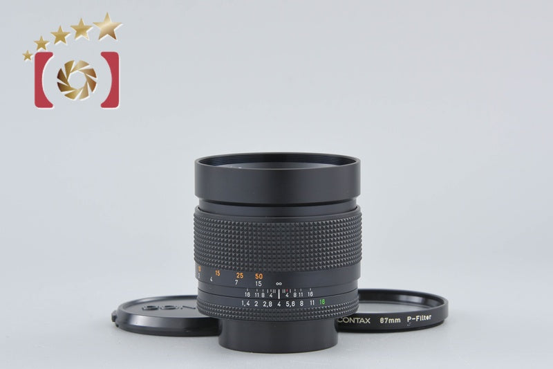 CONTAX Carl Zeiss Planar 85mm f/1.4 T* MMJ [Very Good]