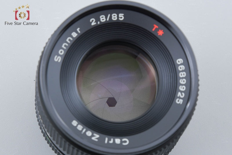 CONTAX Carl Zeiss Sonnar 85mm f/2.8 T* MMJ [Excellent]