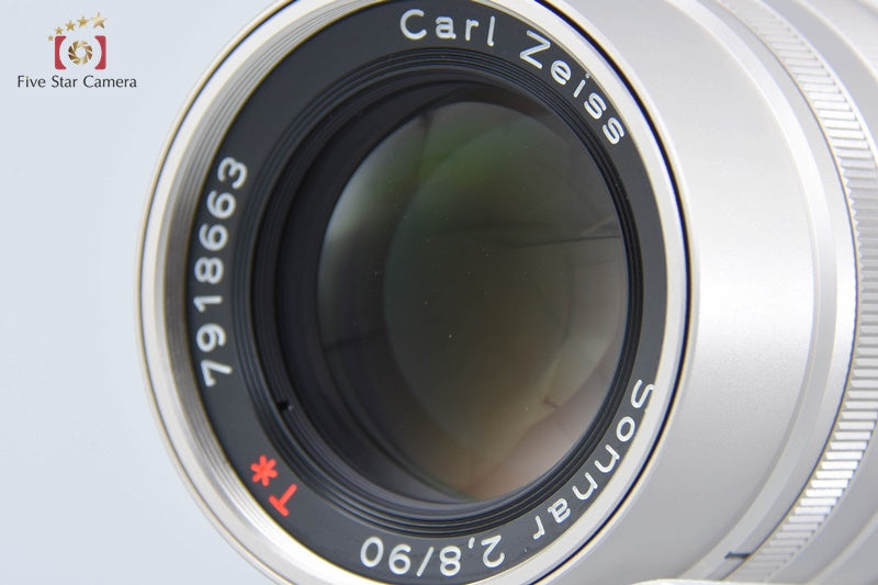 Near Mint!! CONTAX Carl Zeiss Sonnar 90mm f/2.8 T* for G1 / G2