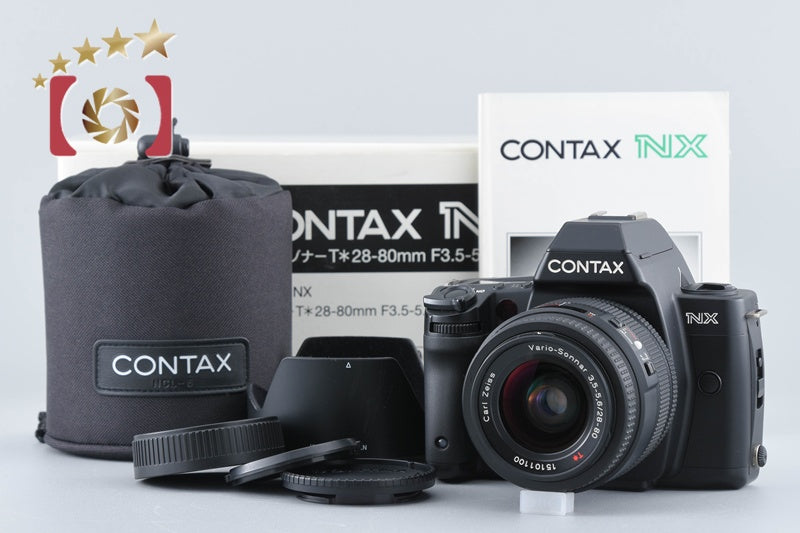 CONTAX NX + Carl Zeiss Vario-Sonnar 28-80mm f/3.5-5.6 T* w/ Box [Very Good]