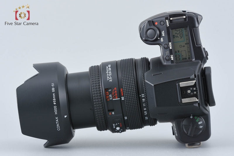 CONTAX NX + Carl Zeiss Vario-Sonnar 28-80mm f/3.5-5.6 T* w/ Box [Very Good]