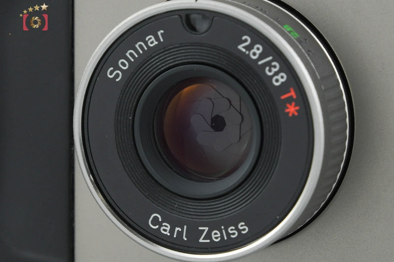 CONTAX T2 35mm Point & Shoot Film Camera w/ Data Back, Box [Very Good]