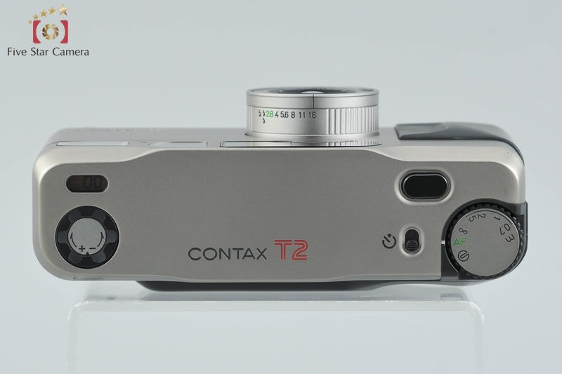 CONTAX T2 35mm Point & Shoot Film Camera w/ Data Back, Box [Very Good]