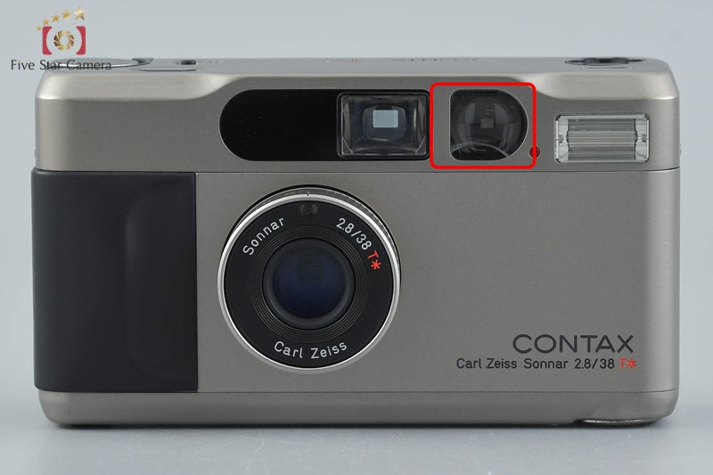 CONTAX T2 35mm Point & Shoot Film Camera