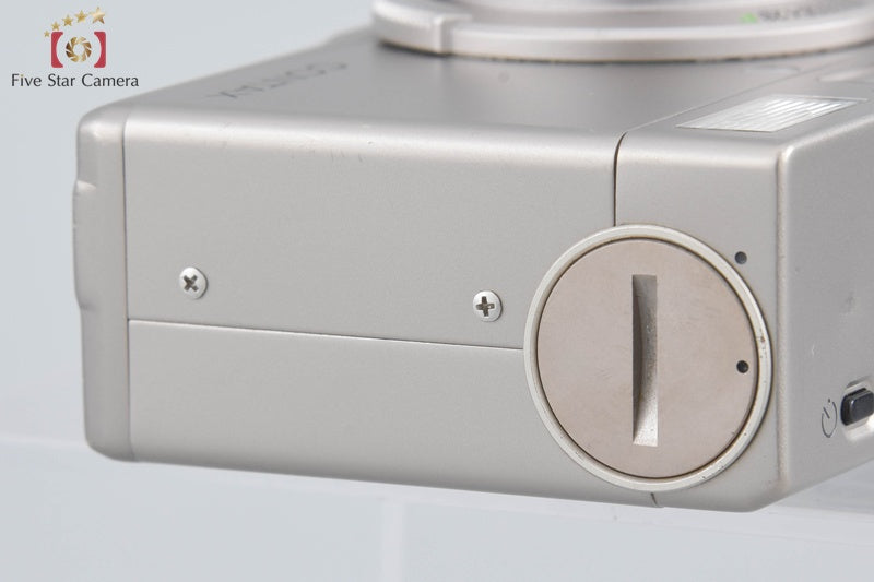 CONTAX Tix Silver APS Point & Shoot Film Camera w/ Box [Very Good]