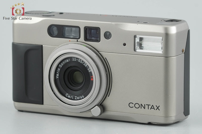 CONTAX TVS 35mm Point & Shoot Film Camera w/ Data Back [Very Good]