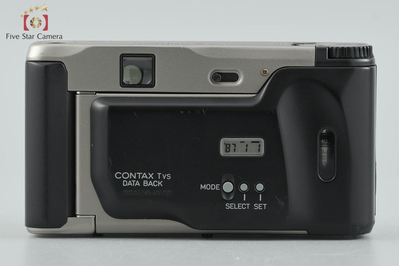 CONTAX TVS 35mm Point & Shoot Film Camera w/ Data Back [Very Good]