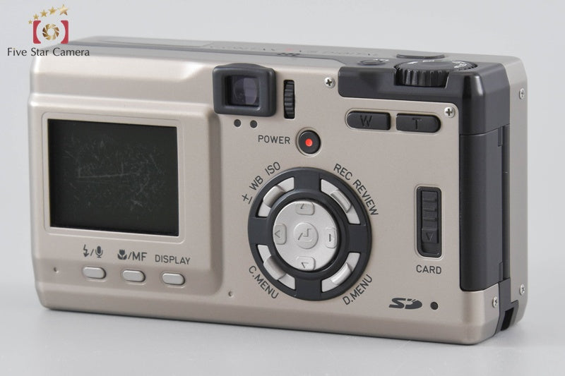 CONTAX TVS DIGITAL Titanium 5.0 MP Digital Camera w/ Box [Very Good]