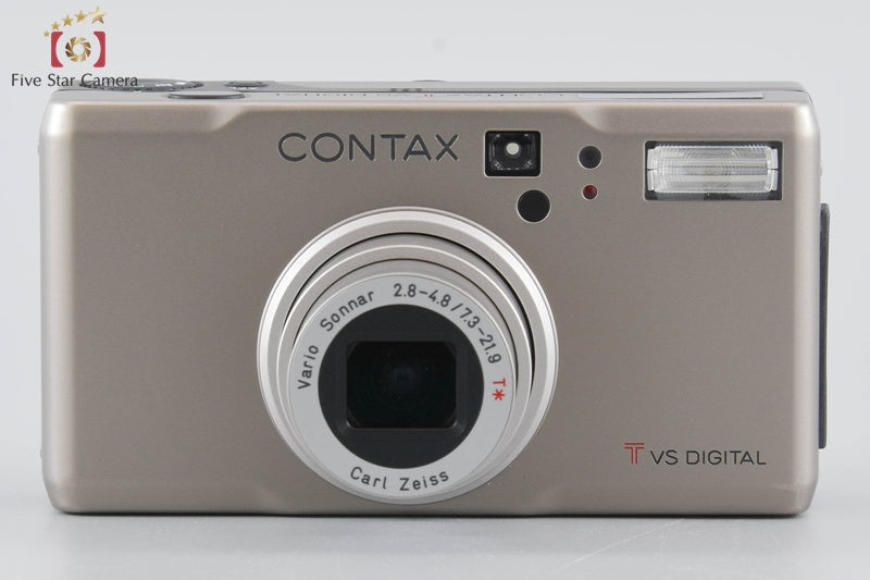 CONTAX TVS DIGITAL Titanium 5.0 MP Digital Camera w/ Box [Very Good]